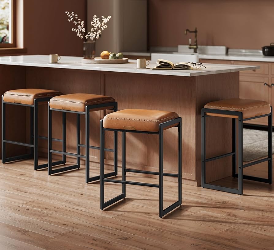 ★ Private Bar Counter Set Amazon.com: Yaheetech Bar Stools, 26
